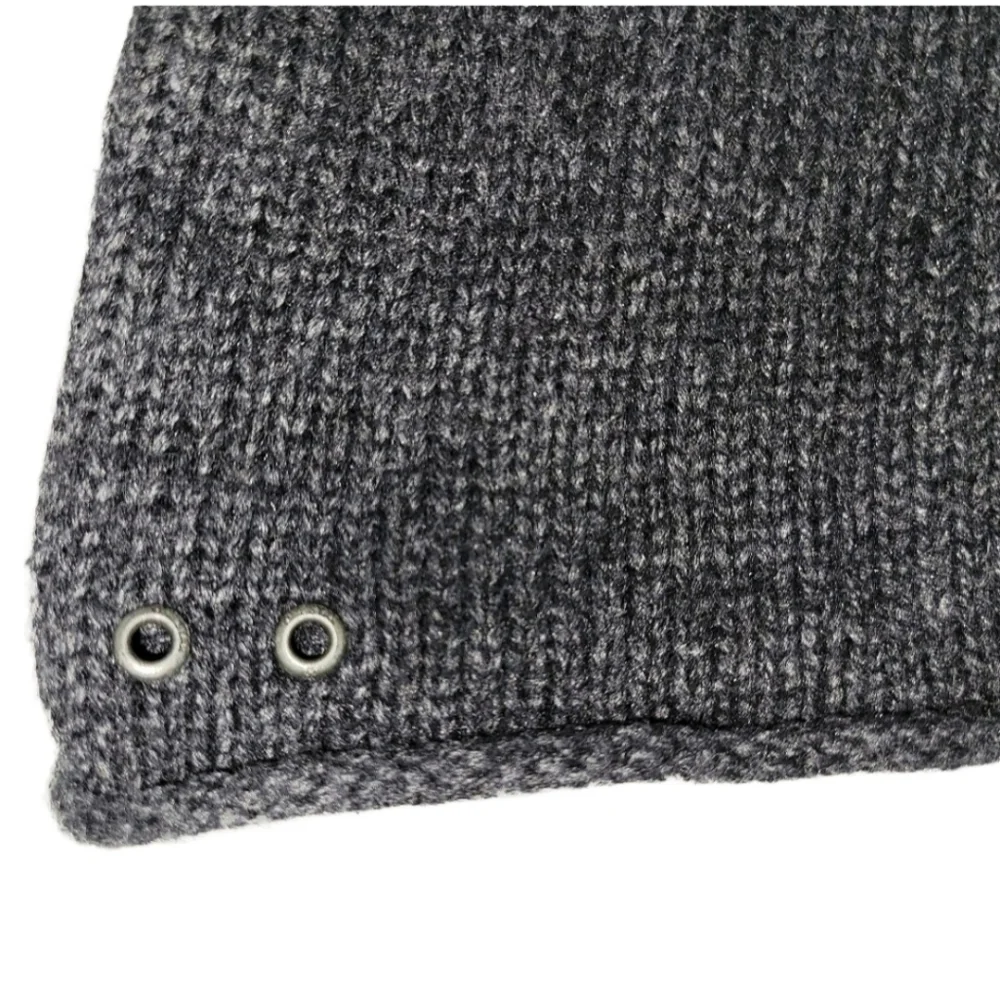 Ladies Converse One Charcoal Gray Cowl Neck Knit Sweater Size XL